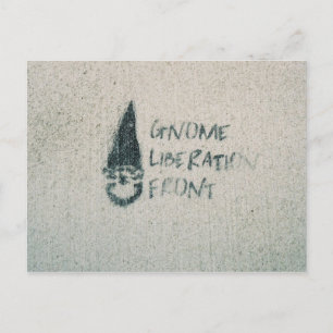 Gnome Liberation Front Postcard