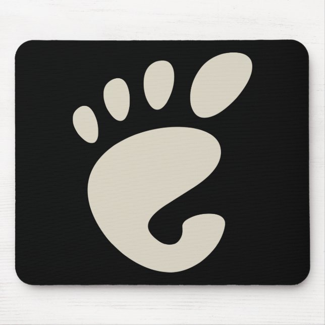 Gnome - Linux - OSS FSF  Mouse Pad (Front)