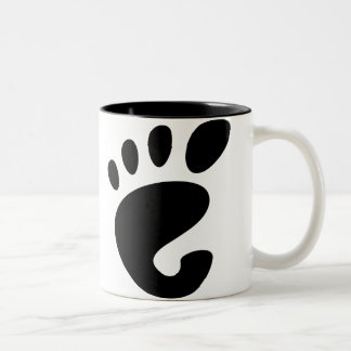 Gnome - Linux - OSS FSF Two-Tone Coffee Mug