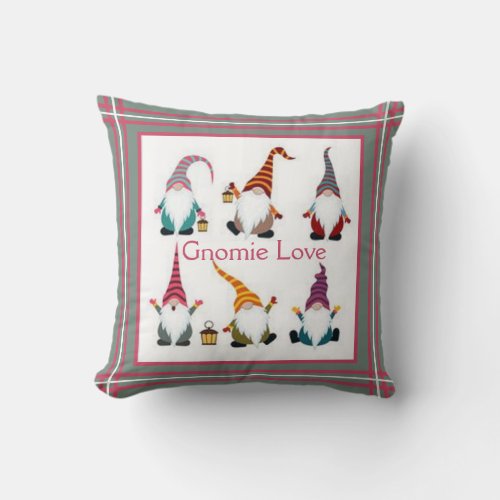 Gnome Love pillow