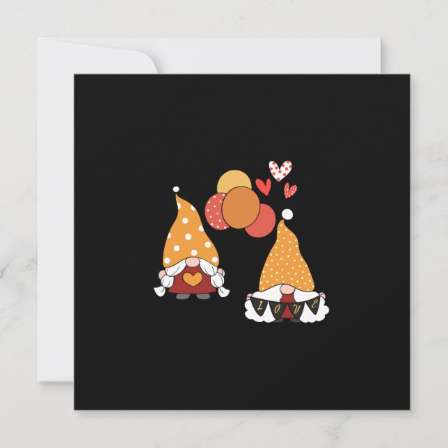 GNOME Love Valentine Thank You Card (Front)