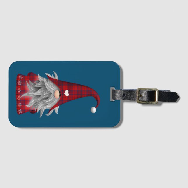 Gnome Luggage Tag (Front Horizontal)