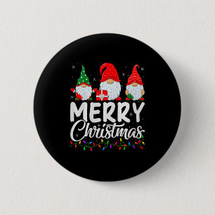 Gnome Merry Christmas Pajamas Matching Family Grou Button