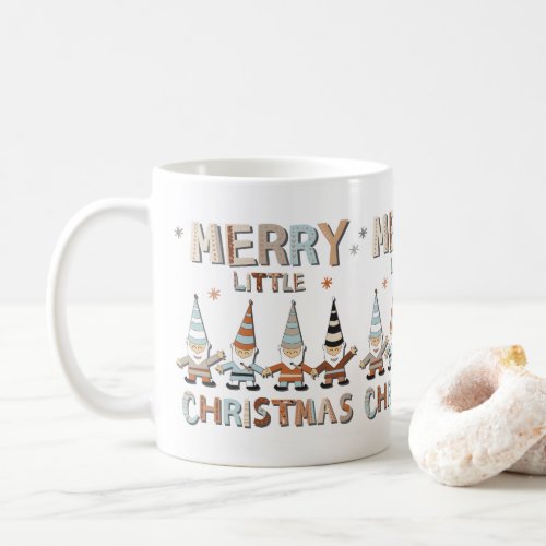 Gnome Merry Little Christmas Coffee Mug