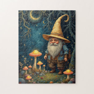 gnome nights jigsaw puzzle