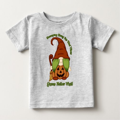 Gnome-O-Ween Pumpkin Witch Pun T-Shirts