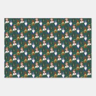 Gnome-o-Ween Wrapping Paper