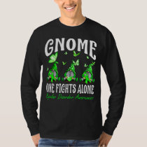 Gnome One Fights Alone Bipolar Disorder Awareness T-Shirt