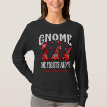Gnome One Fights Alone Stroke Awareness T-Shirt