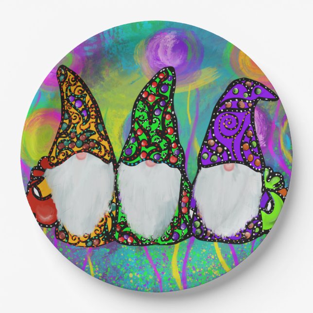 GNOME      PAPER PLATES (Front)