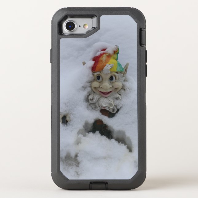 Gnome phone otterbox iPhone case (Back)