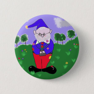 gnome pinback button