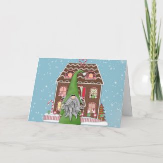 Gnome Place Like Home Card