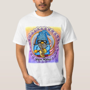 gnome playing saxophone T-Shirt
