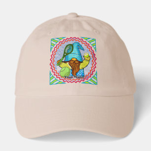 Gnome Playing Tennis Hat