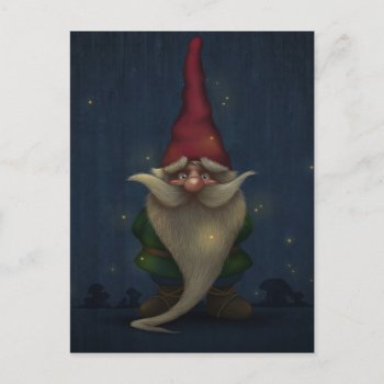 Gnome Postcard by jordygraph at Zazzle