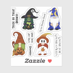 Gnome Pun Stickers
