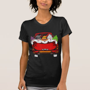 Gnome Riding Car Lazy Halloween Costume Ghost Witc T-Shirt