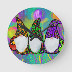 GNOME   ROUND CLOCK