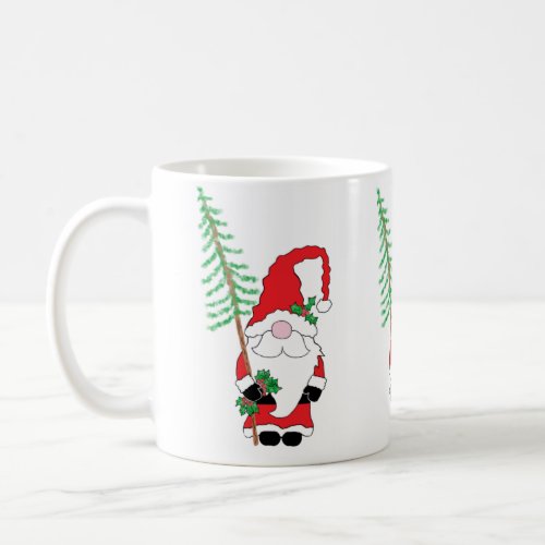 Gnome Santa Christmas Mug
