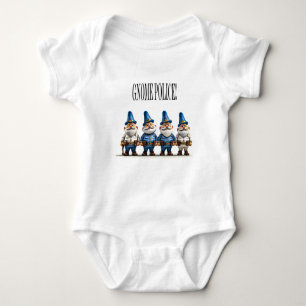 Gnome Series Baby Bodysuit