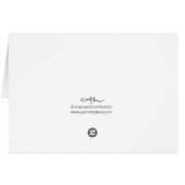 Gnome sleeping on hammock cards (Back Horizontal)