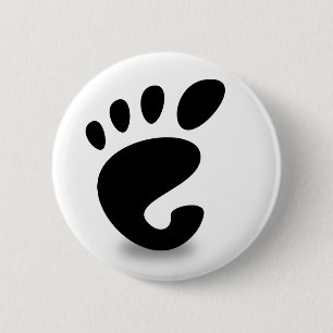 Gnome soon pinback button
