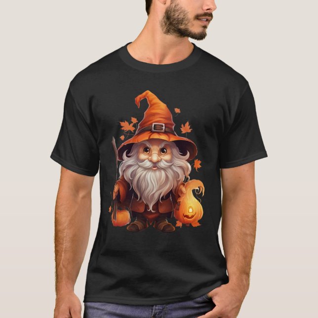 Gnome Sorcerer in the Woods T-Shirt (Front)