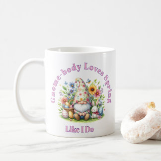 Gnome Spring  Coffee Mug