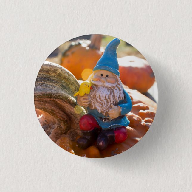 Gnome Stem Button (Front)