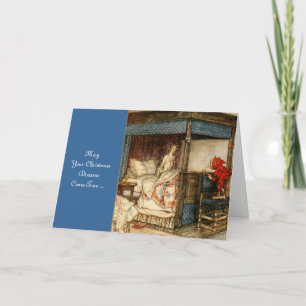 Gnome Surprise by Arthur Rackham Holiday Card