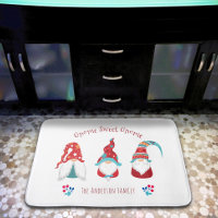 Gnome Sweet Gnome Cute Modern Simple Holiday Elf