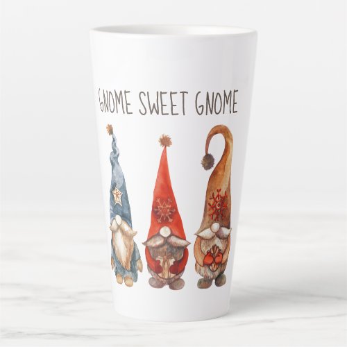 Gnome Sweet Gnome Latte Mug