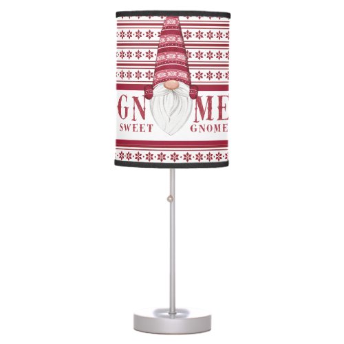 Gnome Sweet Gnome Table Lamp