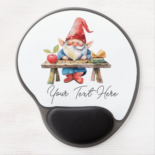 Gnome Teacher  Gel Mouse Pad (Front)