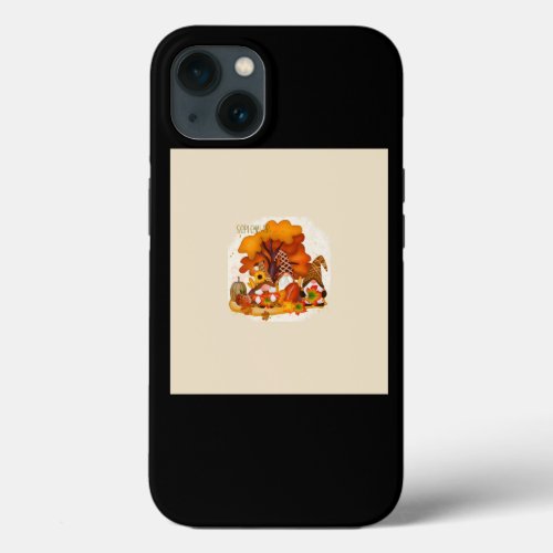 Gnome Thanksgiving Gnome Halloween 2022 iPhone 13 Case