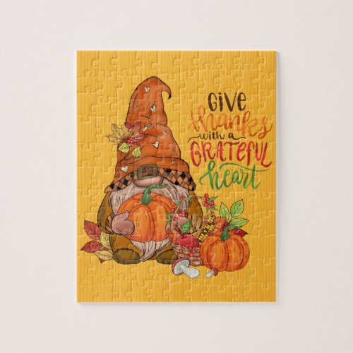 Gnome Thanksgiving Puzzle