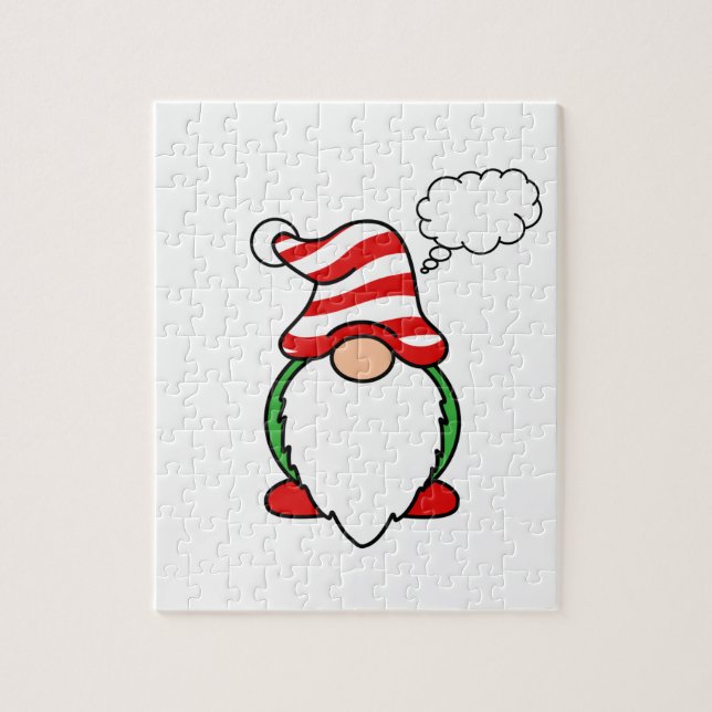 Gnome Thought Bubble Jigsaw Puzzle (Vertical)