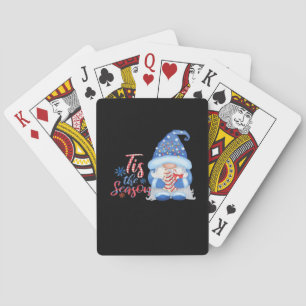 Gnome Tis The Season Poker Cards