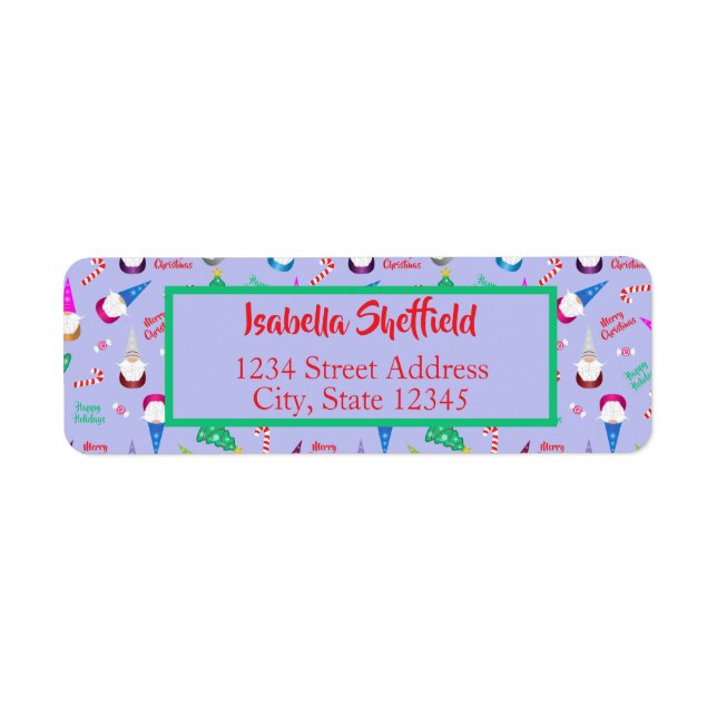 Gnome Toss Label (Front)