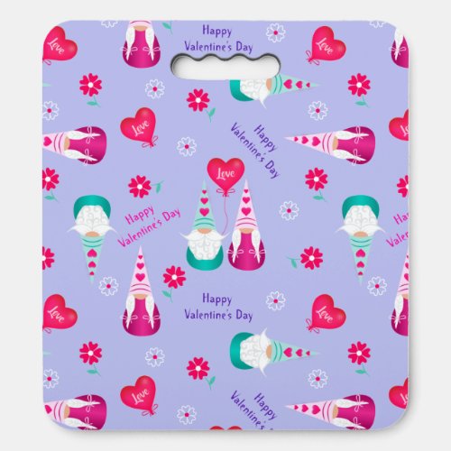 Gnome Toss Valentines Day Seat Cushion