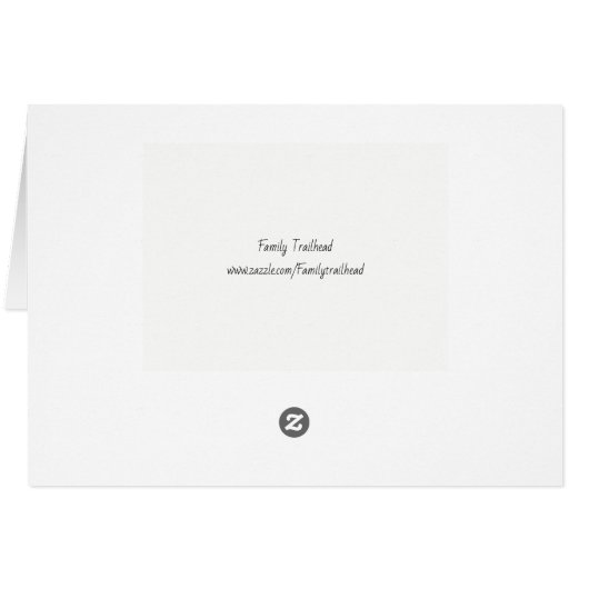 Gnome Trio on Snowy Mountain Top Christmas (Back Horizontal)