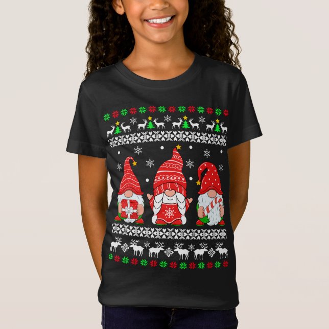 Gnome Ugly Christmas Sweater Gnomes Christmas Paja (Front)