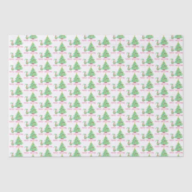 Gnome under the Tree Tissue paper (Front)