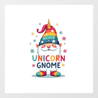 Gnome Unicorn Shirt Family Matching Group Christma Floor Decals