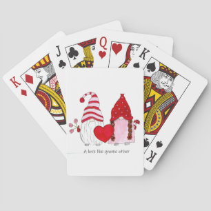 Gnome Valentine a love like gnome other Poker Cards