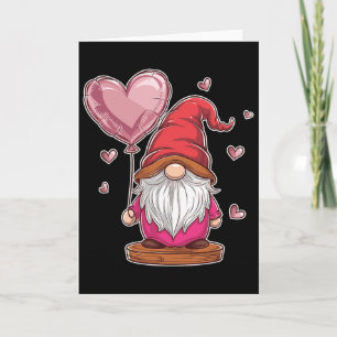 Gnome Valentine´s Day Love Heart Kids  Card