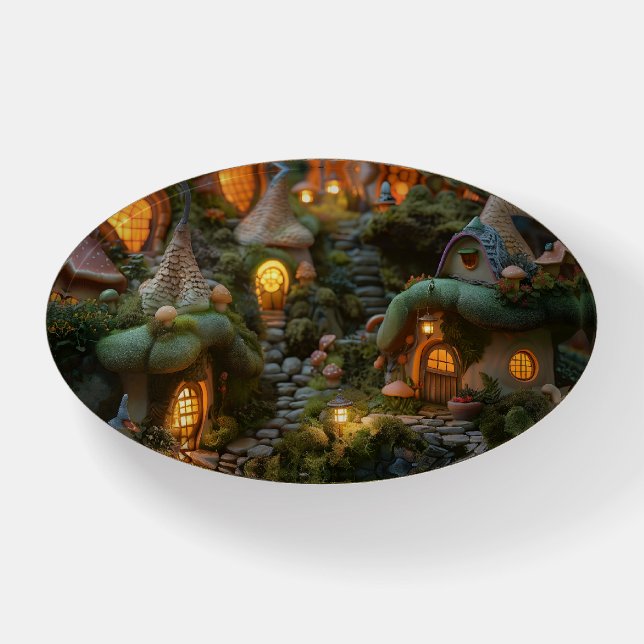 Gnome village paperweight (Front)