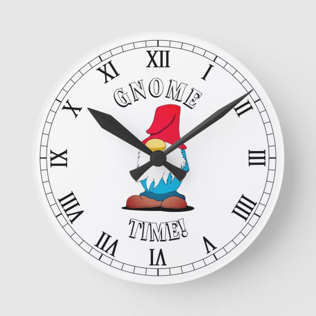Gnome Wall Clock (Front)