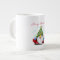 Gnome with Christmas Tree Hat Espresso Mug
